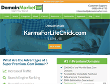 Tablet Screenshot of karmaforlifechick.com